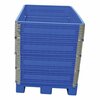Vestil Blue Container, Plastic MULTI-C